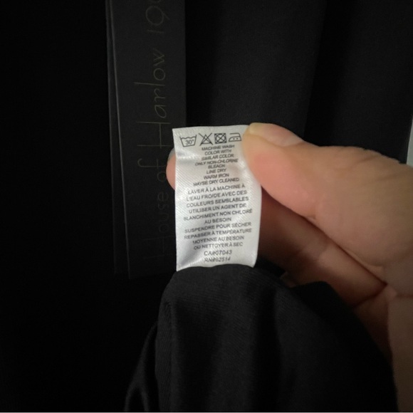 House of Harlow 1960 Black Midi Dress size M - Picture 7 of 8